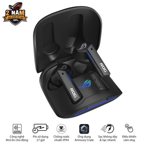 Tai nghe Asus ROG Cetra True Wireless - Ảnh 2