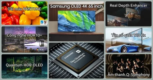 Smart Tivi OLED Samsung 4K 65 inch QA65S95B - Ảnh 7