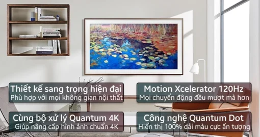 Smart Tivi Samsung khung tranh 4K 65 inch 2024 - Ảnh 4