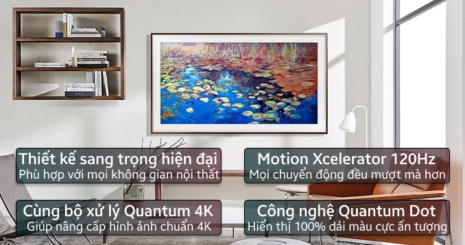 Smart Tivi Samsung khung tranh 4K 65 inch 2024 - Ảnh 4