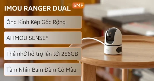 Camera IP 360 độ 6MP IMOU IPC-S2XP-6M0WED - Ảnh 2
