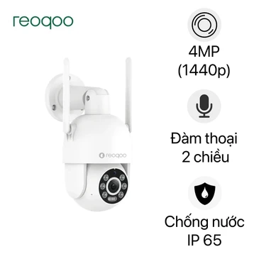 Camera IP ngoài trời 360 độ 4MP Reoqoo AI XT-X31B 2.5K Fullcolor - Ảnh 4