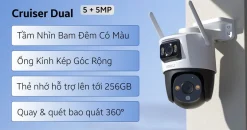Alternative view of Camera IP ngoài trời 360 độ 6MP IMOU IPC-S7XP-6M0WED Dual