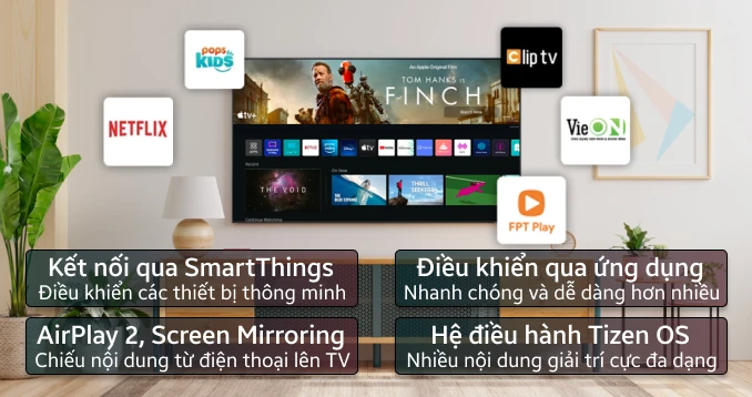 Smart Tivi Samsung QLED 4K 55 inch 2024 - Ảnh 5