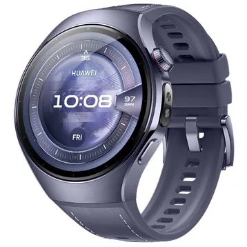 Đồng hồ thông minh Huawei Watch 5 42mm Thép Lưng Gốm Vàng - Ảnh 2