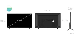 Alternative view of Google Tivi Coocaa HD 32 inch 32Z73
