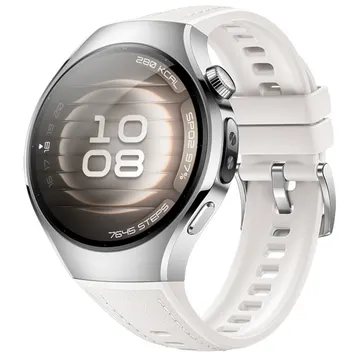 Đồng hồ thông minh Huawei Watch 5 42mm Thép Lưng Gốm Vàng - Ảnh 3