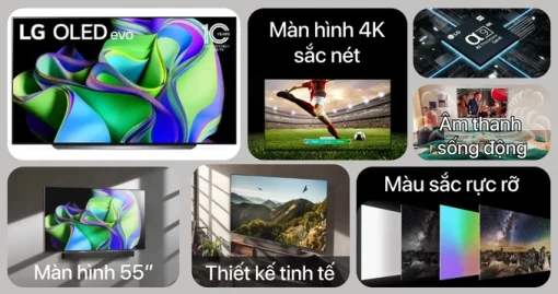 Smart Tivi OLED LG 4K 55 inch 55C3PSA - Ảnh 8