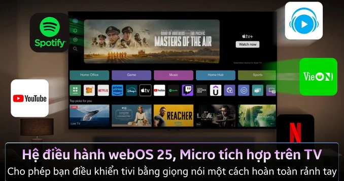 Smart Tivi LG Evo Oled 4K 97 inch 2025 - Ảnh 5